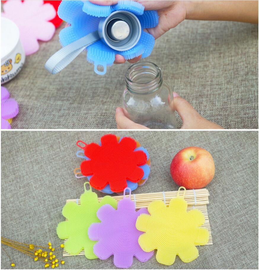 silicone cleaning brush